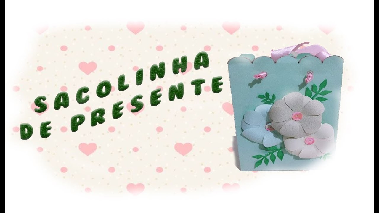 Sacolinha de Papel para Presente de Natal