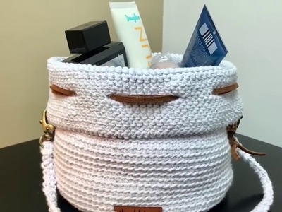 Alça Cordão para Bolsa em Crochê por Marcelo Nunes