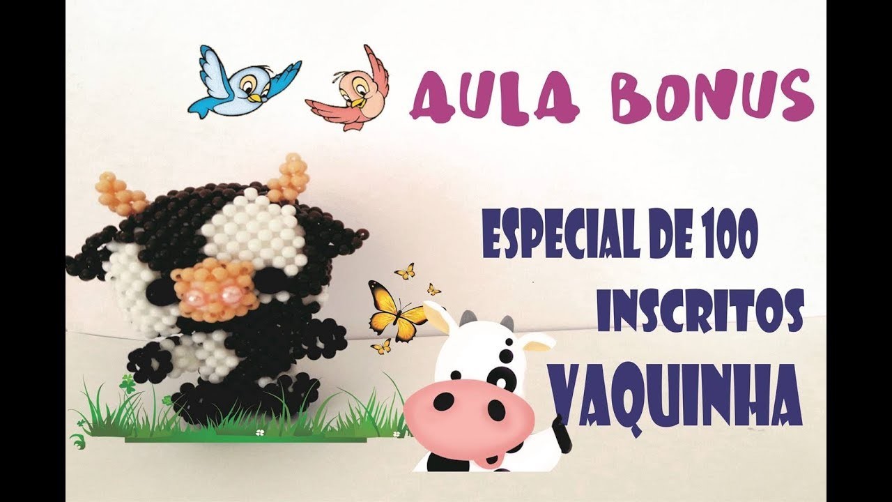 AULA BÔNUS PARTE 1.6 - Vaquinha pelúcia -