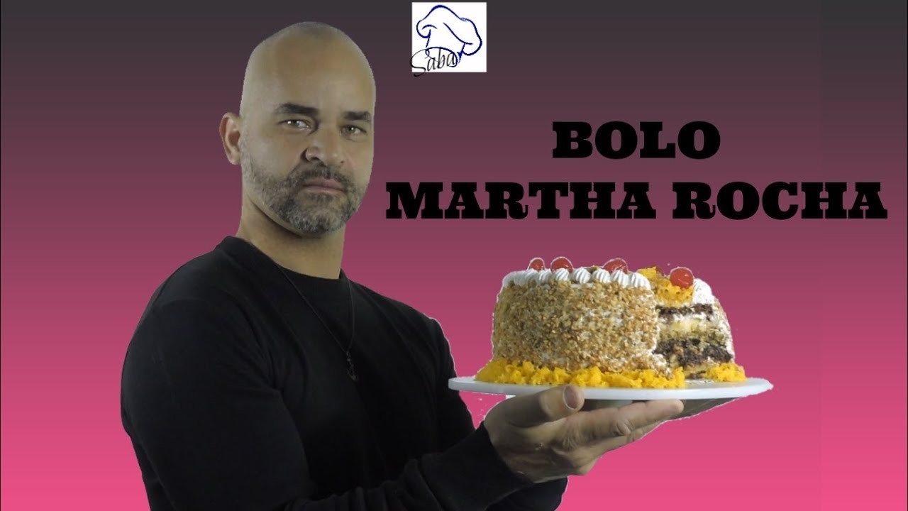 BOLO em Homenagem à MISS Brasil 1954 -  Torta MARTHA ROCHA Receita Original