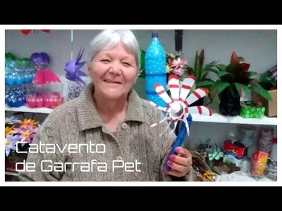 Catavento de Garrafa Pet | Vó Neide e suas pets