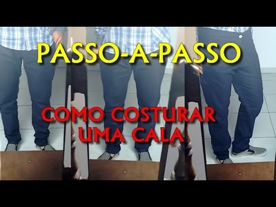 CORTE E COSTURA CALÇA- PASSO A PASSO [ TUTORIAL Pt 1.2]