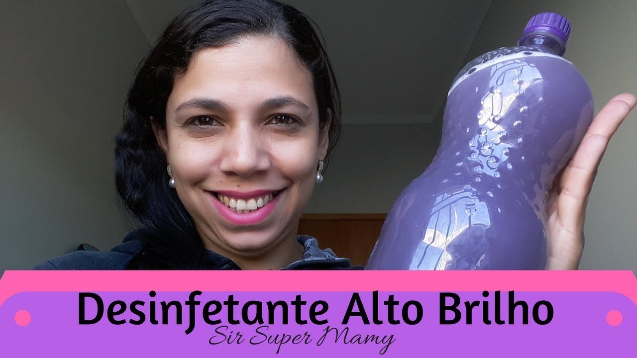 Desinfetante Caseiro Brilho intenso-Sir Super Mamy