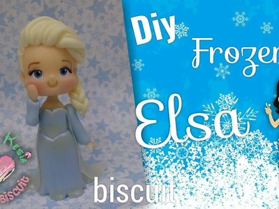 Diy Elsa - Frozen Tradicional - Biscuit - Rejane Kesia