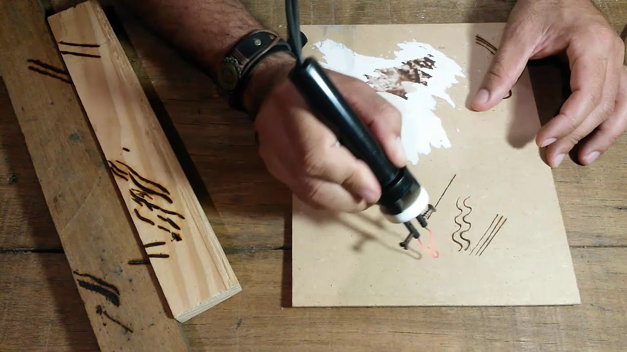 Pirografia para iniciantes, noções básicas.