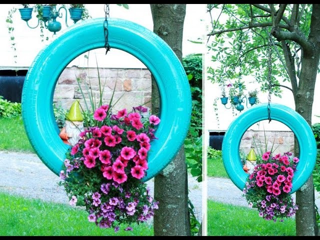 RECICLAGEM PARA JARDIM  -  CRIATIVIDADE