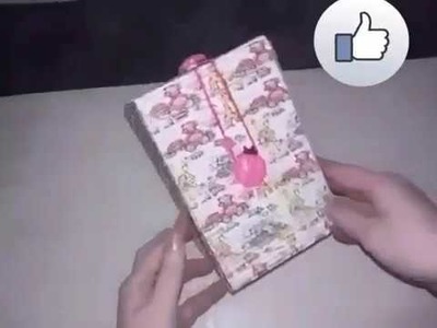 Reciclando caixinha de papelão, organizadora, como fazer.