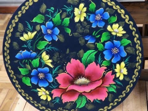Stencil Opa | Prato Floral | Eleonora Costa