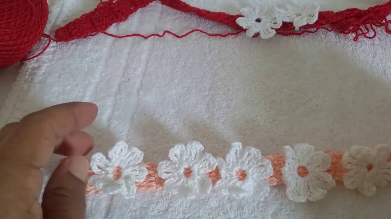 Tiara de croche facil de fazer. como fazer tiara de croche facil