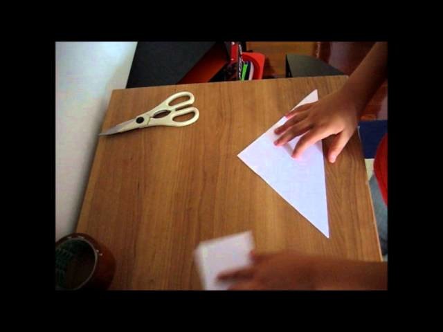 Como fazer copo de papel (origami fácil)