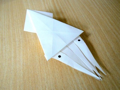 Como fazer Lula. Origami. A arte de dobrar papel.