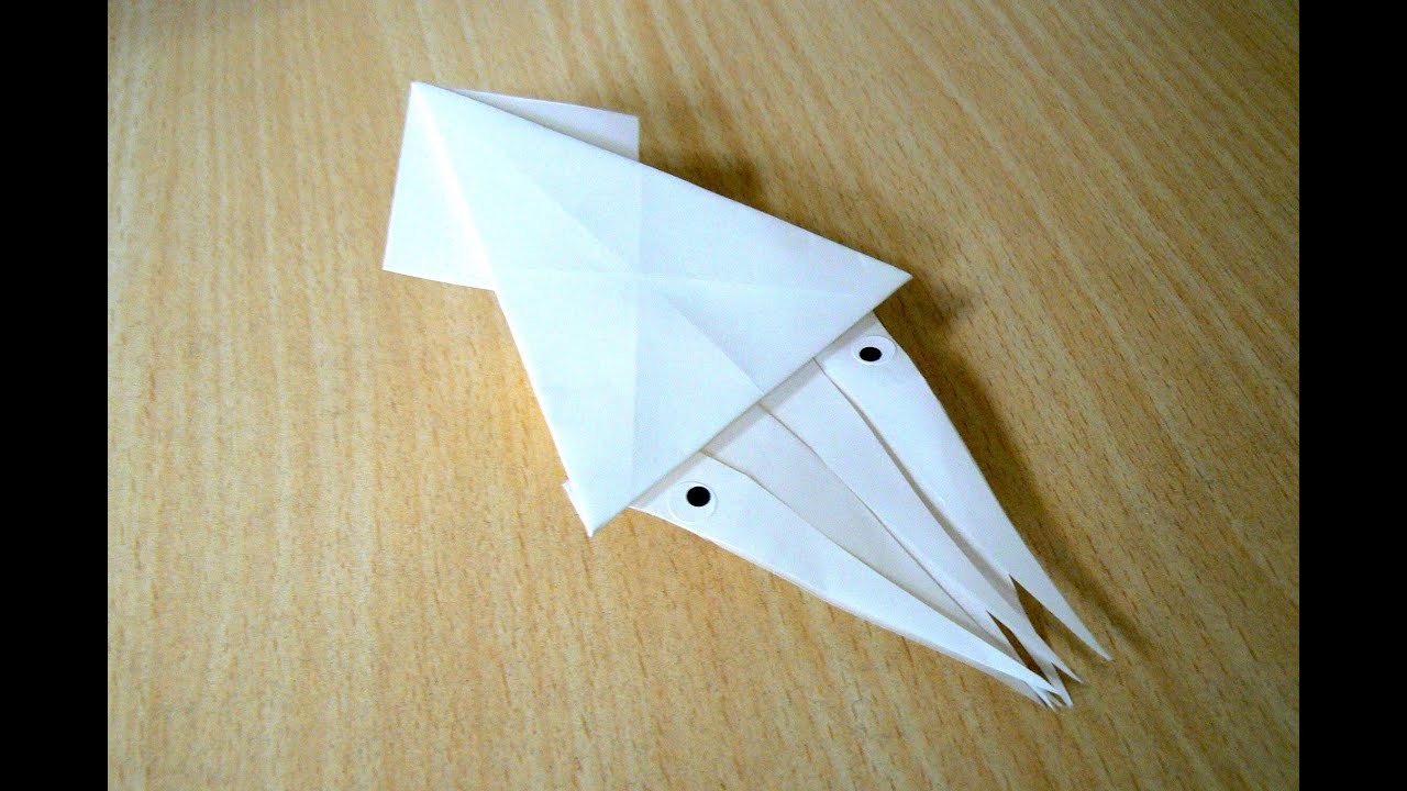 Como fazer Lula. Origami. A arte de dobrar papel.