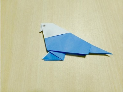 Como fazer periquito. Origami. A arte de dobrar o papel.