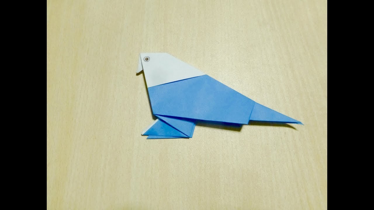 Como fazer periquito. Origami. A arte de dobrar o papel.