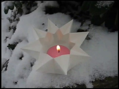 Como fazer um jarro de Origami