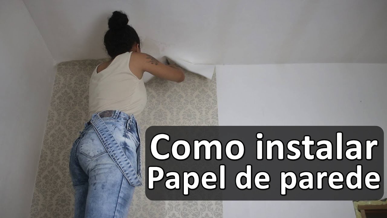 Como instalar papel de parede - com Paloma Cipriano