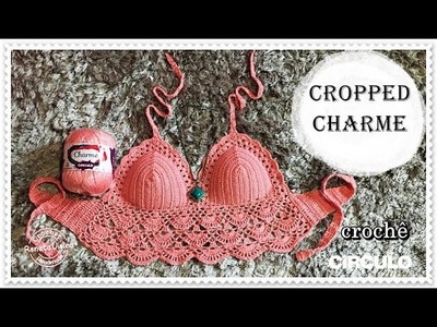 Cropped Croche Charme - Renata Vieira