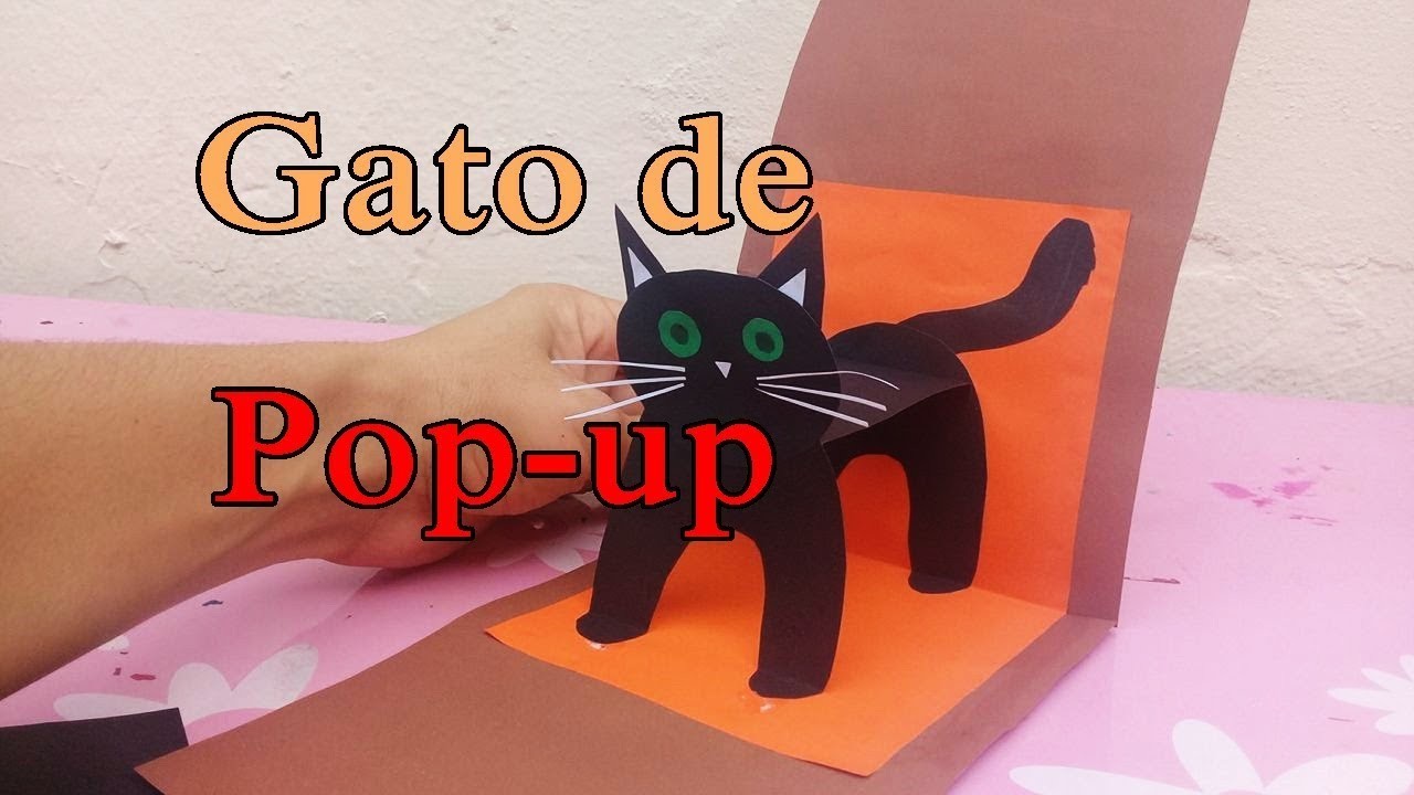 D.I.Y. Gato de pop-up