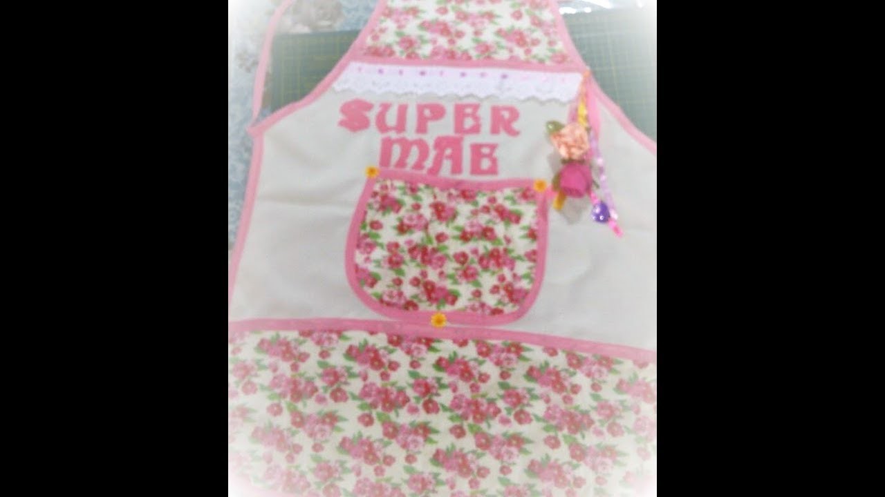 DIY AVENTAL PERSONALIZADO By Maribel