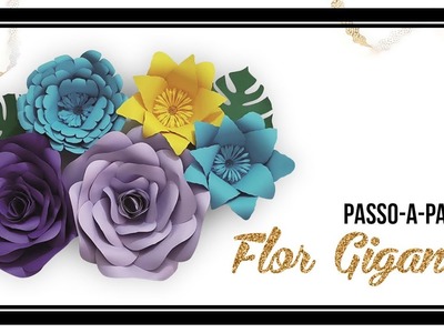 DIY: Como fazer Flor Gigante de Papel | Serilon Crafts