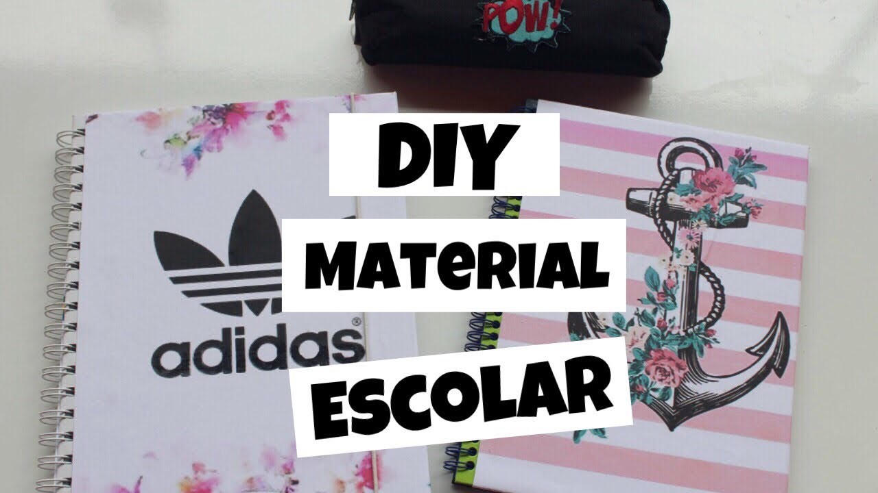 DIY:  Material Escolar