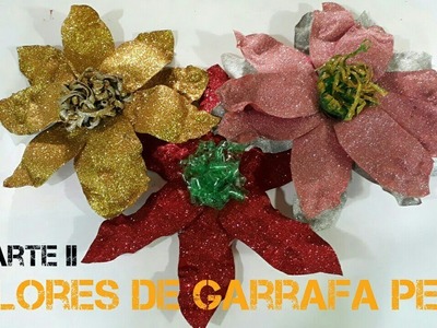 FLORES DE GARRAFA PET (PARTE II)