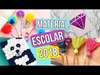 MATERIAL ESCOLAR 2018 | DIY VOLTA AS AULAS