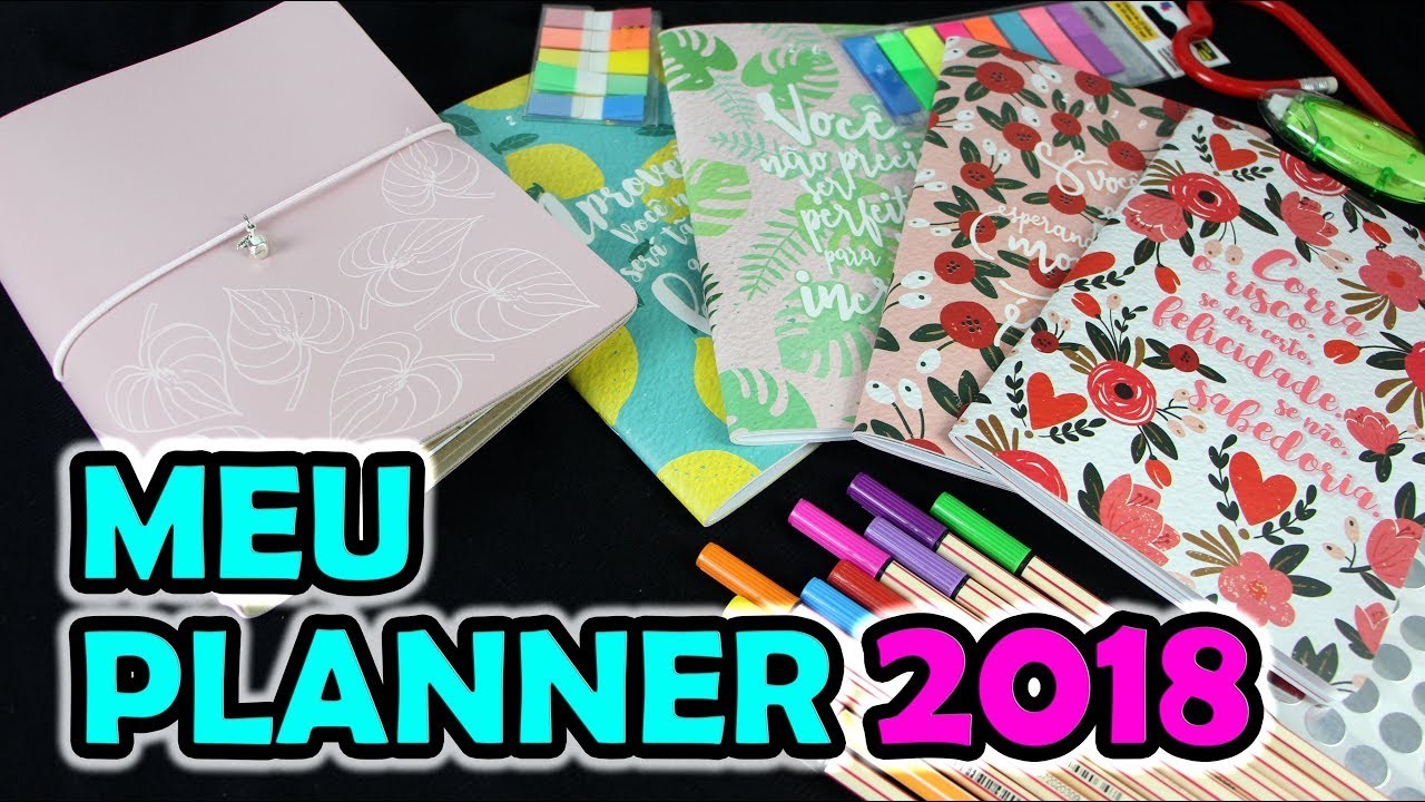 Meu Planner 2018 da A.Craft