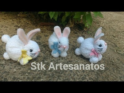 MINI COELHINHO - FUXICO