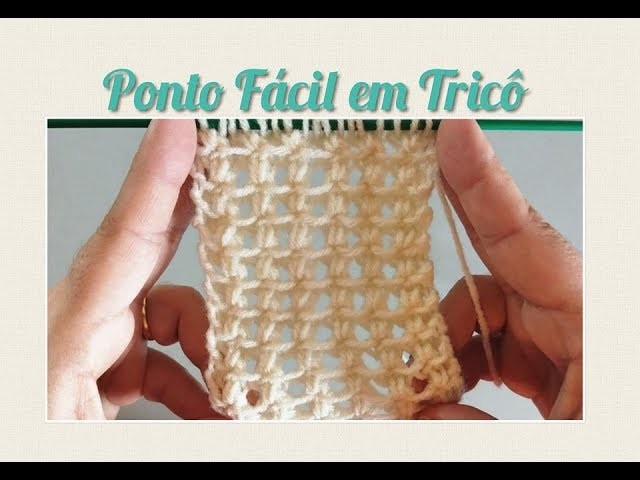 Ponto Fácil em Tricô 25