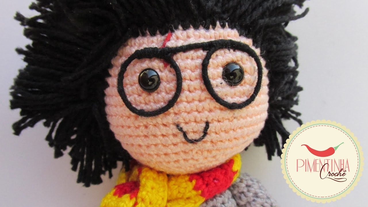 Apresentação Harry Potter Mini Crochê
