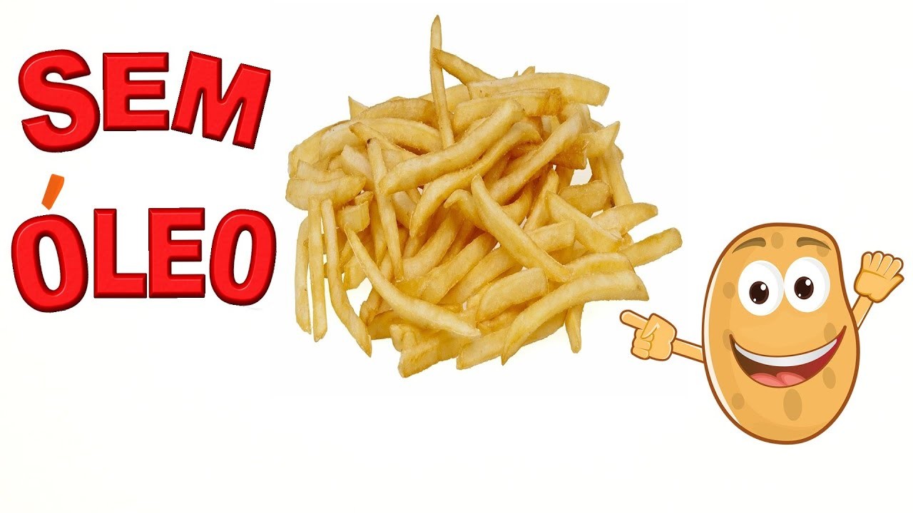 Batata Frita #SemÓleo #SuperSaudável