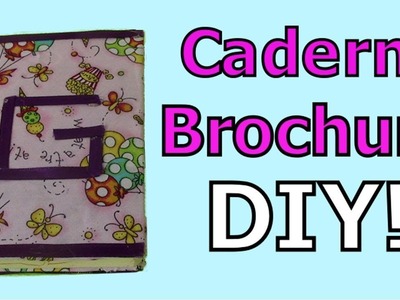 CADERNO BROCHURA DIY!!