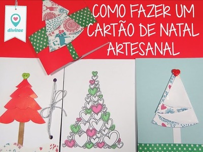 Cartão de Natal Artesanal