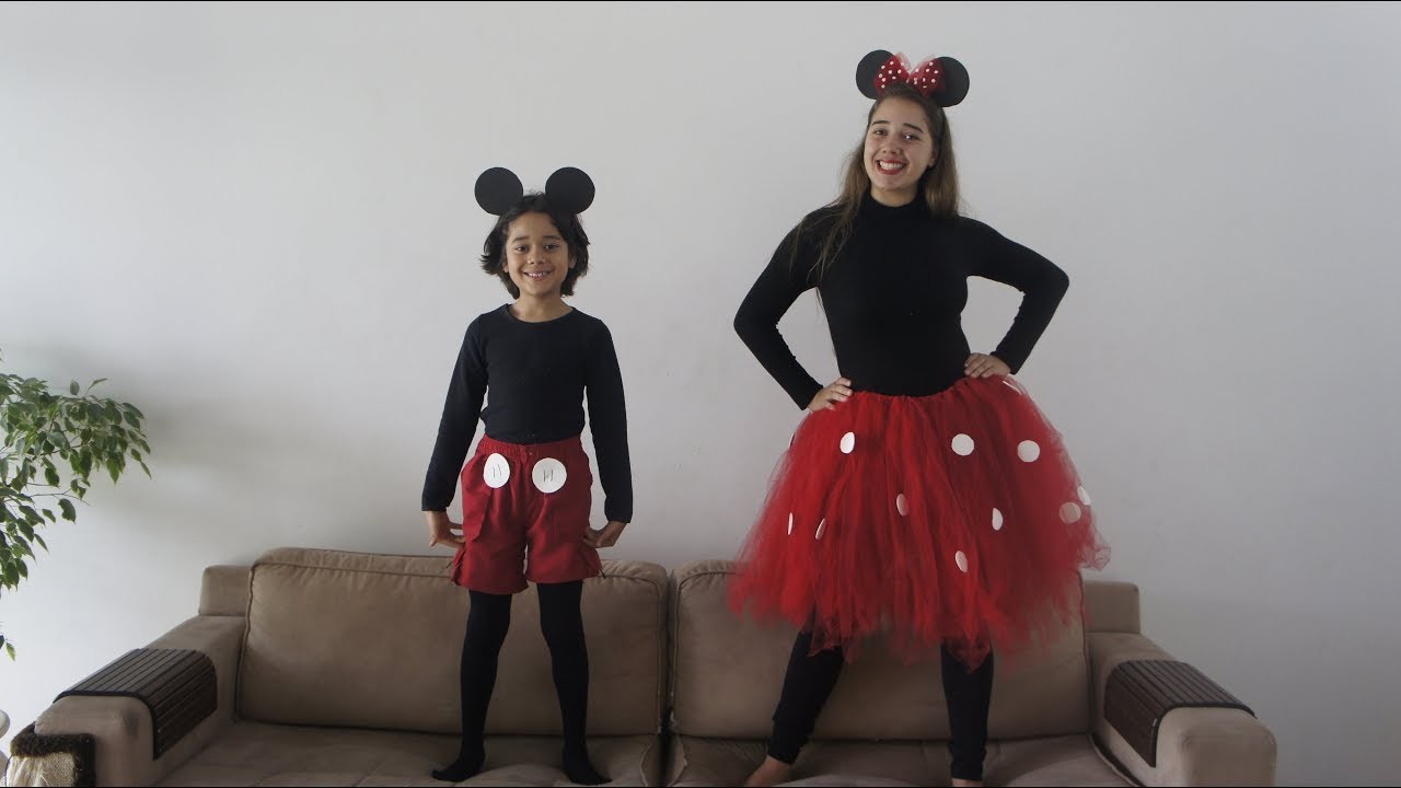 Coisas do MUNDO: Fantasia de Mickey e Minnie