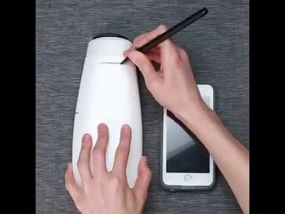 Como fazer suporte simples para celular com frasco vazio de shampoo