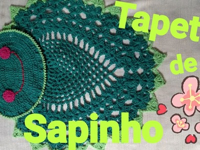 Como fazer Tapete de sapinho de crochê.parte 1