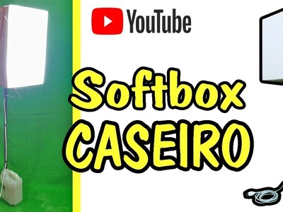 Como fazer um Soft box Caseiro, DIY