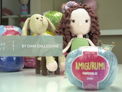 Dani Dalledone - Como Deixar Partes Iguais Simétricas no Seu Amigurumi