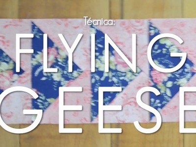 Dica de Sexta - Flying Geese rápido (Tutorial Patchwork)