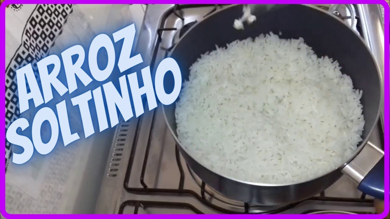 DICA PARA UM ARROZ SOLTINHO