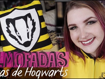 ???? DIY Almofada Casas de Hogwarts | Lufa-lufa | Harry Potter⚡ #Potterweek