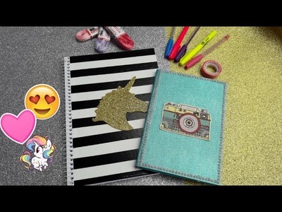 DIY Cadernos Personalizados 2018 | Volta às Aulas