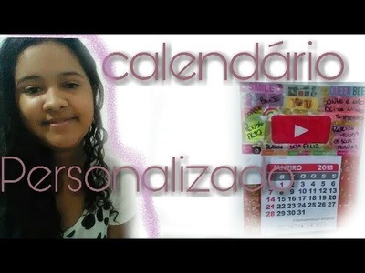 Diy : Calendário Personalizado. #VihPorUmaSemana