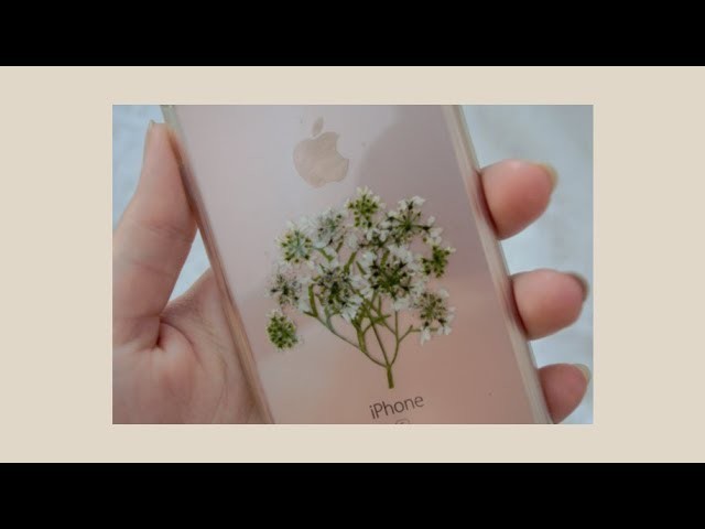 DIY: Capinha de celular com flores desidratadas ~ Day