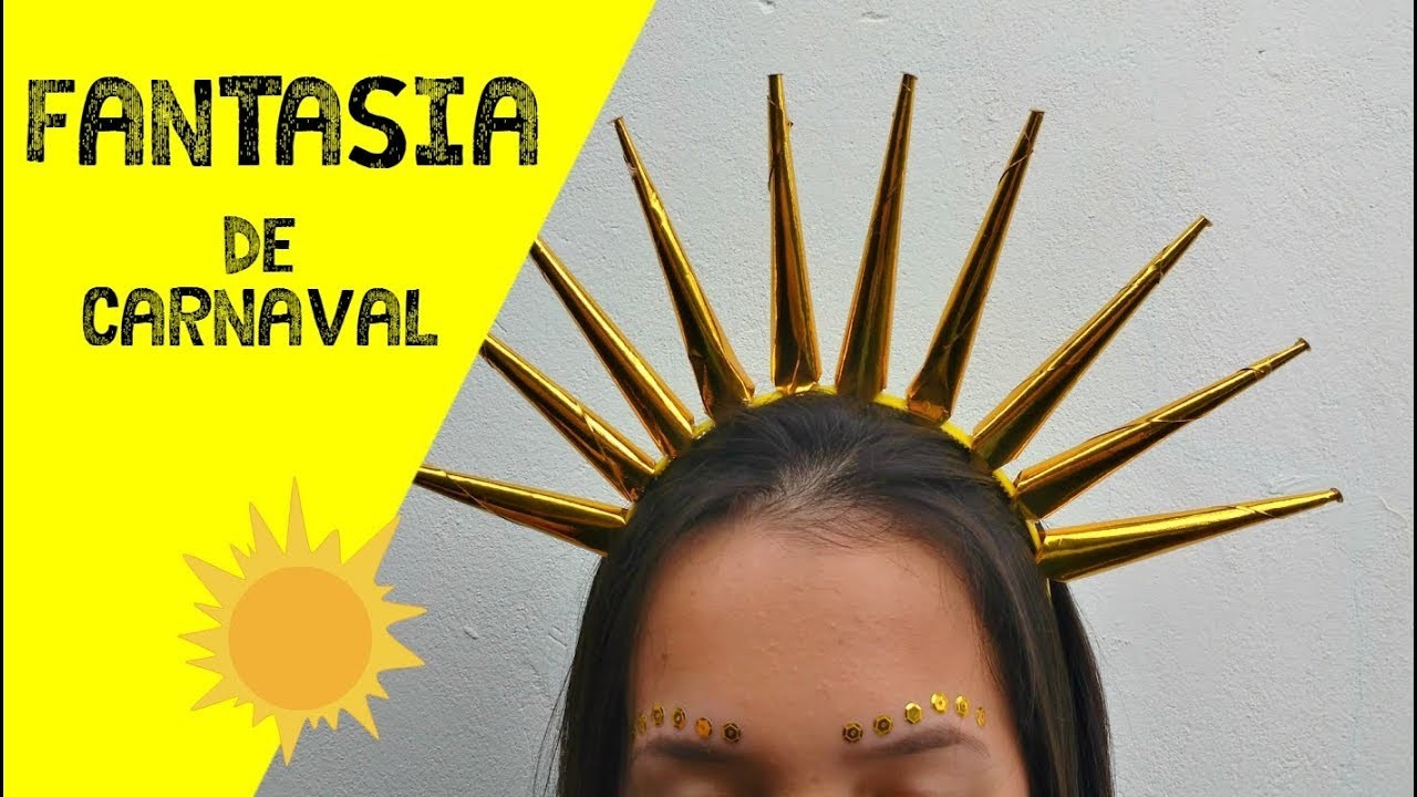 DIY: Fantasia de CARNAVAL - SOL