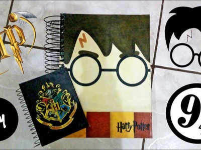 DIY: Material Escolar Harry Potter 2018  ⚡ Caderno Hogwarts , Caderno Hp | Ronaellisom Jean