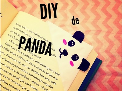 DIY Panda????: Arquinho de pompom, Marca Página e +