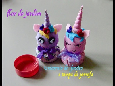 DIY - Unicornio defuxico  - Birthday souvenirs with unicorn
