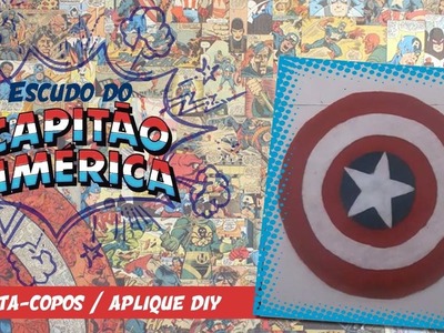 Escudo do Capitão America - COM MOLDE
